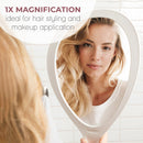 NEW Large Teardrop Handheld Mirror with Hanging Handle