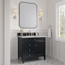 James Martin Brittany 36" Single Bathroom Vanity, Black Onyx