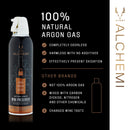 Alchemi Natural Argon Wine Preserver by Viski