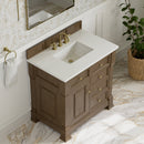 James Martin Brookfield 36" Single Bathroom Vanity, Pecan