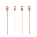 Pacific Tiki Cocktail Picks in Copper Set of 4