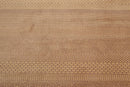 8' x 10' Hand Knotted Contemporary 100% Wool Pile Area Rug Tan