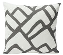 Zimba Pillow Cover in Charcoal, Schumacher Textiles