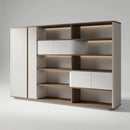 Zion · Office Shelves w/ Lighting & Storage by Arc Grove
