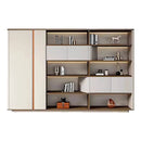Zion · Office Shelves w/ Lighting & Storage by Arc Grove