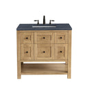 James Martin Breckenridge 36" Single Bathroom Vanity, Light Natural Oak