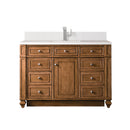 James Martin Bristol 48" Single Bathroom Vanity, Saddle Brown