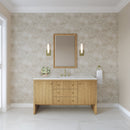 James Martin Hudson 60" Single Bathroom Vanity, Light Natural Oak