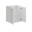 James Martin Chianti 24" Floating Single Bathroom Vanity, Glossy White