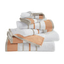 Decorative Cotton Stripe Bath Towel Set - Noelle Collection by Great Bay Home