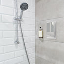 Fogless Shower Mirror with Magnification & Suction Cup