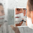 Fogless Swivel Shower Mirror with Magnification & Suction Cup