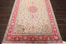 4'3"x6'3"Persian Oriental Area Rug Hand Knotted 100% Silk Traditional 400 KPSI