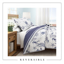 Coastal Printed Cotton Quilt Set - Calypso Collection by Great Bay Home