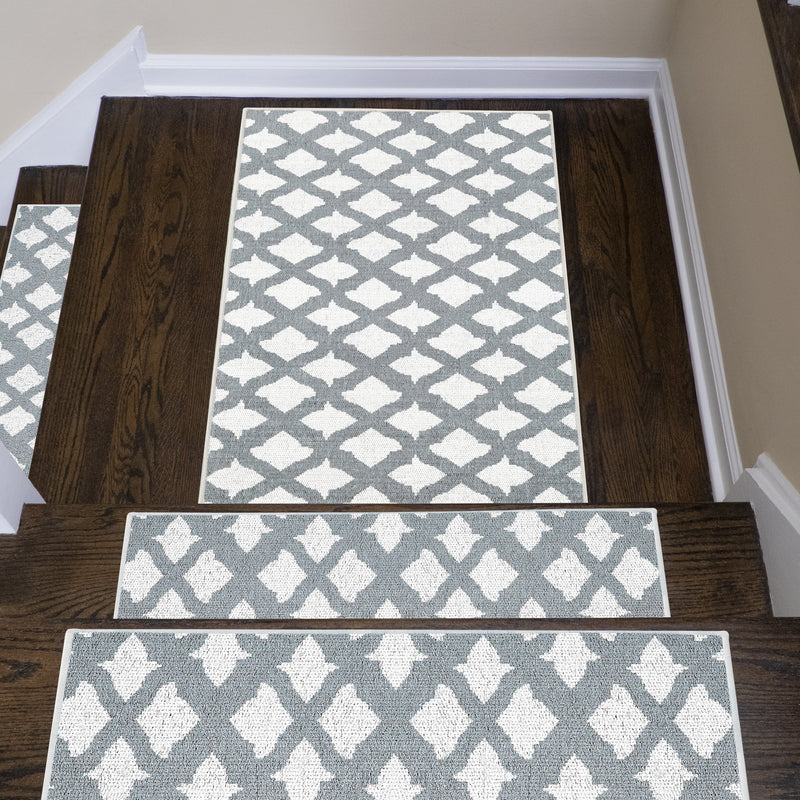 Sussexhome Floral Collection 2 x 3 Foot Heavy Duty Low Pile  Landing Rug Runner