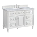 James Martin Lorelai 48" Single Bathroom Vanity, Bright White