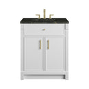 James Martin Bellshire 30" Single Bathroom Vanity, Bright White