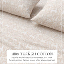 Turkish Cotton Flannel Sheet Set - Elevated Holiday Collection by Great Bay Home