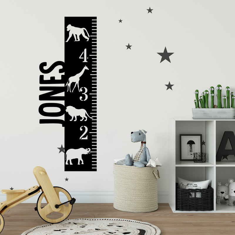 Zoo Animals Growth Chart