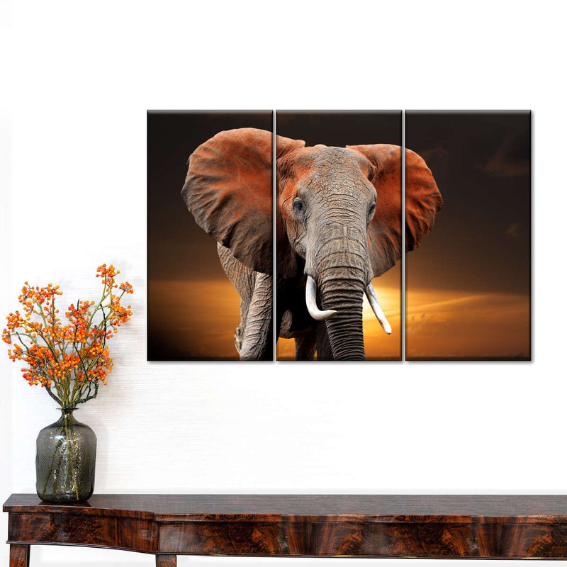 Kenyan Elephant Wall Art