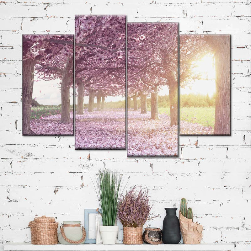 Cherry Blossom Morning Wall Art