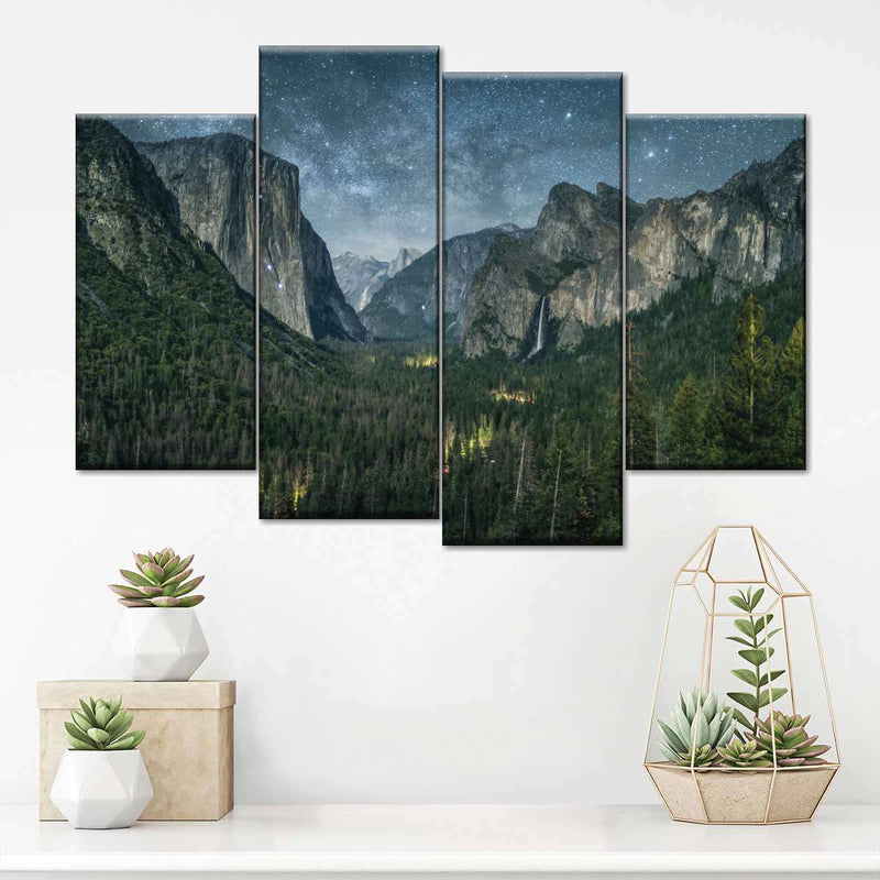 Yosemite Stunning Stars Wall Art