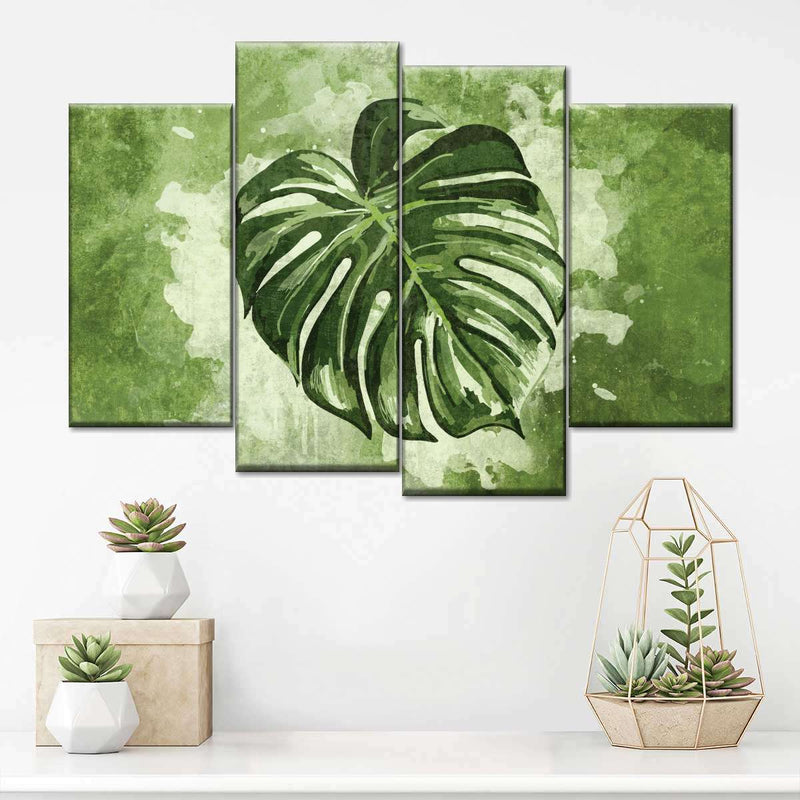 Distinct Tropical Leaf Wall Art