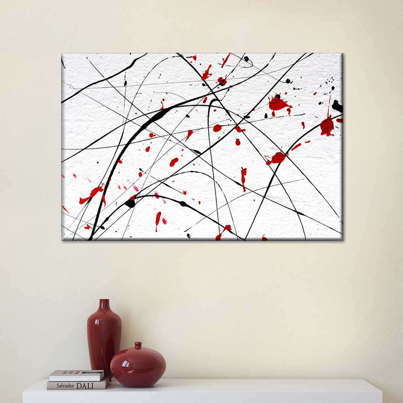 Modern Abstract Splash Wall Art