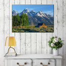 Grand Teton Mountains Barn Wall Art