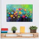 Rainbow Flowers Wall Art