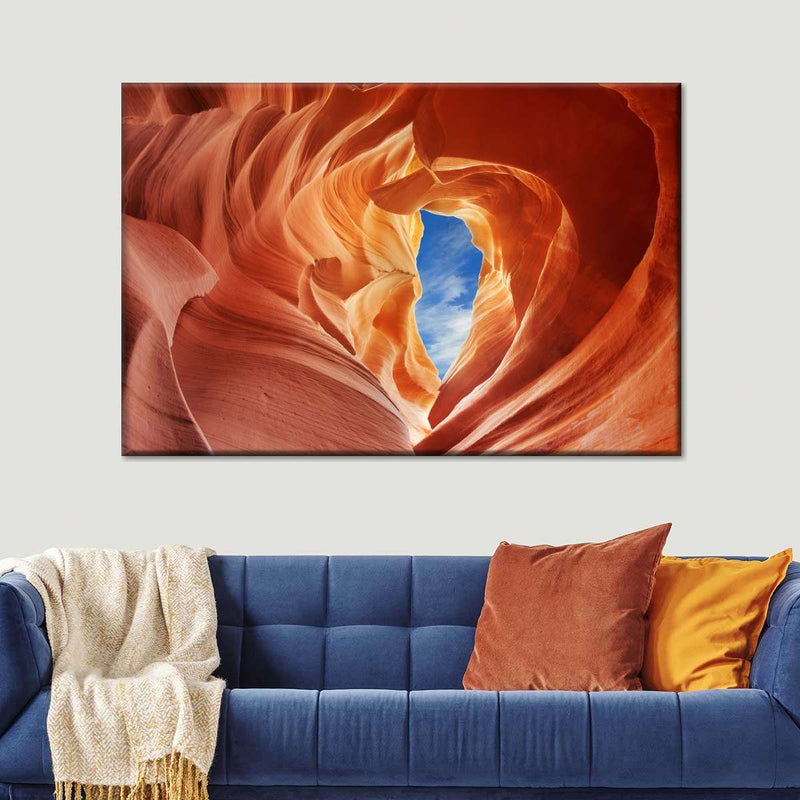 Peaceful Antelope Canyon Wall Art