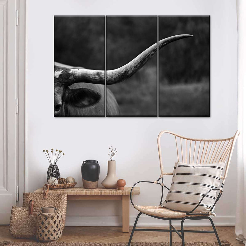 Texas Longhorn Cattle Wall Art