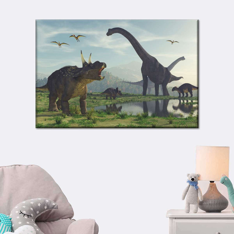 World Of Dinosaurs Wall Art