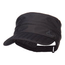 Zippered Roll Up Cadet Visor Cap
