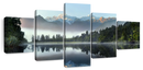 Lake Matheson Reflection Wall Art