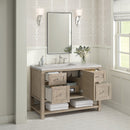 James Martin Breckenridge 48" Single Bathroom Vanity, Whitewashed Oak