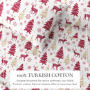 100% Turkish Cotton Flannel Sheet Sets - Boulder Collection by Great Bay Home