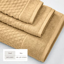 Cotton Diamond Waffle Weave Bath Towel Set - Grayson Collection by Great Bay Home
