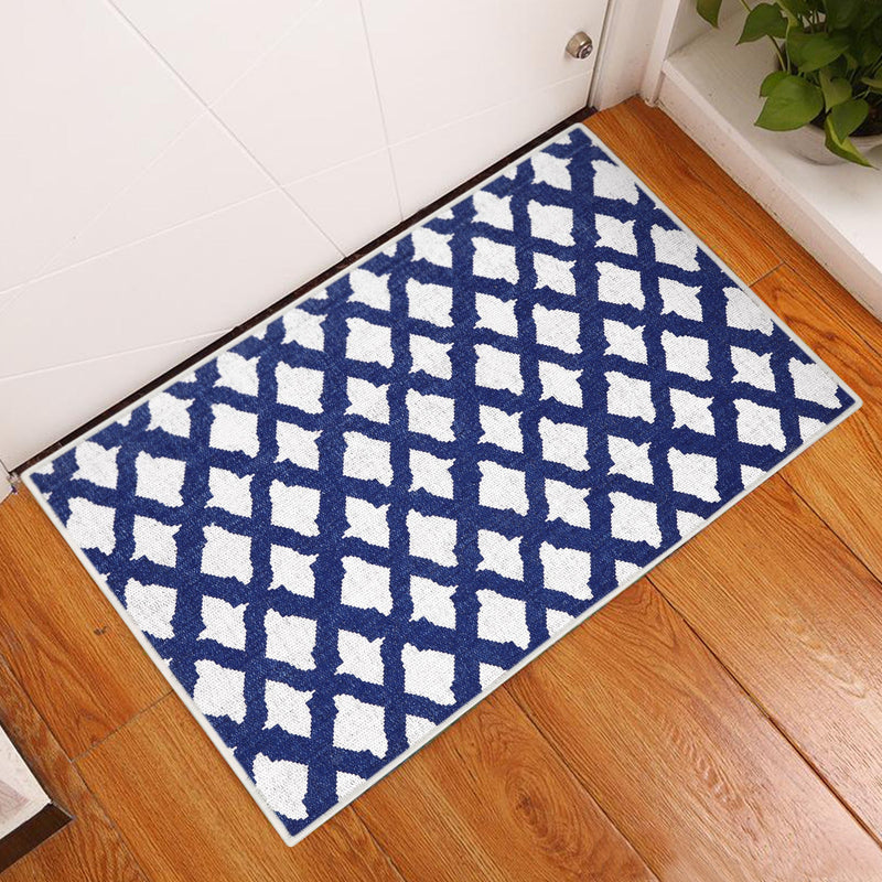 Sussexhome Floral Collection 2 x 3 Foot Heavy Duty Low Pile  Landing Rug Runner