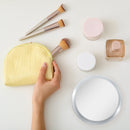 Travel Mirror with Magnification & Suction Cup