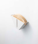 Magnetic Coffee Filter Case - Size 04 - Steel + Wood