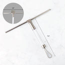 Shower Squeegee with Silicone Blade & Wall Mounting Bracket