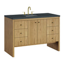 James Martin Hudson 48" Single Bathroom Vanity, Light Natural Oak