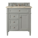 James Martin Brittany 30" Single Bathroom Vanity, Urban Gray