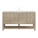 James Martin Breckenridge 60" Single Bathroom Vanity, Whitewashed Oak