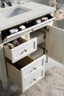 James Martin Brittany 36" Single Bathroom Vanity, Bright White