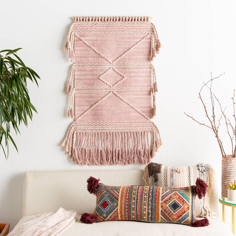 Fubach Pale Pink Wall Hanging