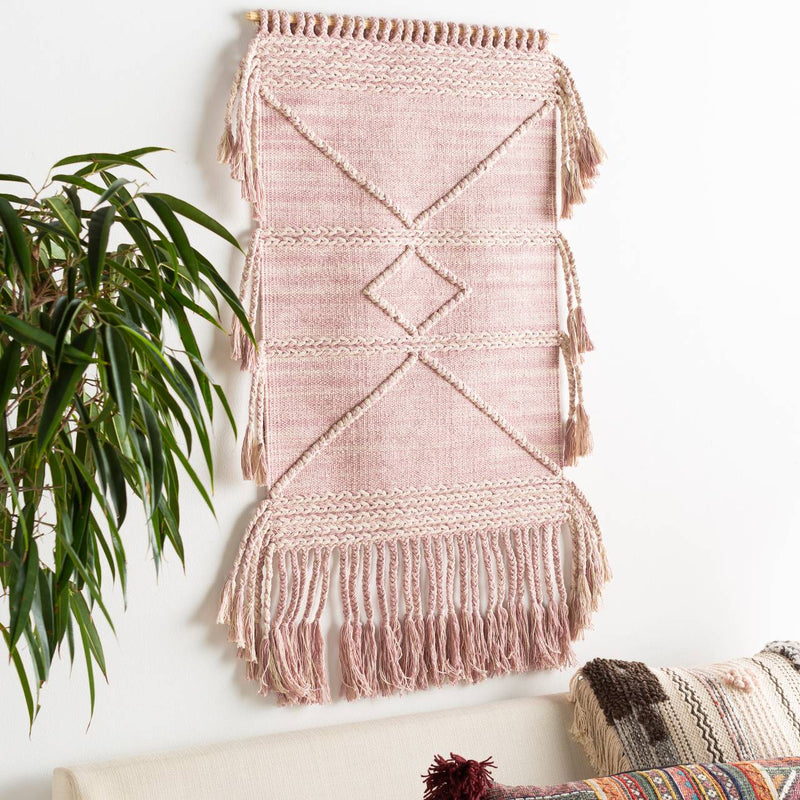 Fubach Pale Pink Wall Hanging