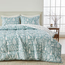 Reversible Christmas Comforter and Sham Set - Holiday / Lodge Odette Collection by Great Bay Home