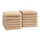 Cotton Textured Bath Towel Set - Acacia Collection by Great Bay Home